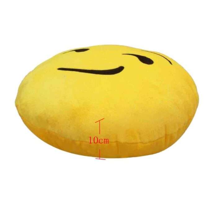 Smirk Emoji Pillow - Image 3
