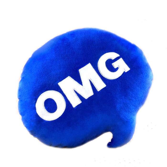 OMG Chat Bubble Pillow - Image 2